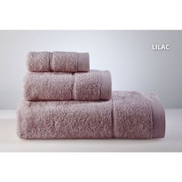 Πετσέτα Joanne Lilac Down Town Προσώπου 50x90cm 100% Βαμβάκι
