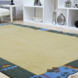 Χαλί Nepal Tib 015/3401 Gold-Olive 176X236 176X236cm
