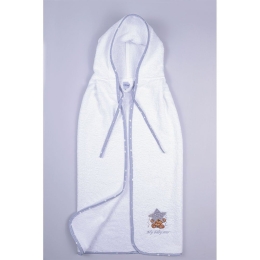 Κάπα Βρεφική Αστέρι 124 White-Grey DimCol