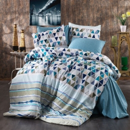 Πάπλωμα Ναυσικά 346 Sky Navy DimCol Μονό 160x240cm Βαμβάκι-Πολυέστερ