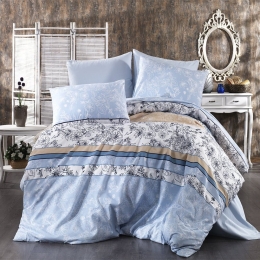 Μαξιλαροθήκη Ιοκάστη 365 Sky Blue DimCol 50Χ70 50x70cm Βαμβάκι-Πολυέστερ