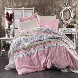 Πάπλωμα Ιοκάστη 366 Pink DimCol Μονό 160x240cm Βαμβάκι-Πολυέστερ