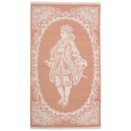 Πετσέτα Μαρκήσιος 01 Salmon DimCol Σώματος 80x150cm 100% Βαμβάκι