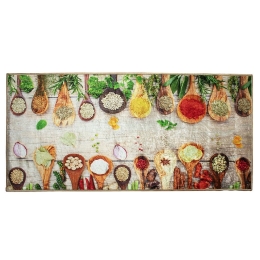 Χαλάκι Κουζίνας Spices 251 67X150 Multi DimCol 67X150cm Πολυέστερ