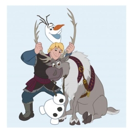 Λαβέτα Παιδική Frozen 130 Digital Print Multi DimCol Λαβέτα 30x30cm 100% Βαμβάκι