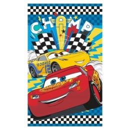 Πετσέτα Παιδική Cars 11 Digital Print DimCol Προσώπου 30x50cm 100% Βαμβάκι