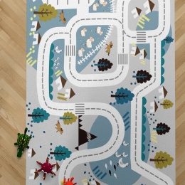 Χαλί Παιδικό Playground 290 Multi DimCol 135X200cm