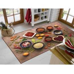 Χαλάκι Κουζίνας Spices 248 Multi DimCol 67X150cm Πολυέστερ