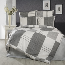 Πάπλωμα Κίρκη 435 Grey DimCol Μονό 160x240cm Βαμβάκι-Πολυέστερ