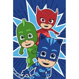 Πετσέτα Παιδική Disney PJ Masks 20 Digital Print Multi DimCol Προσώπου 40χ60 100% Βαμβάκι