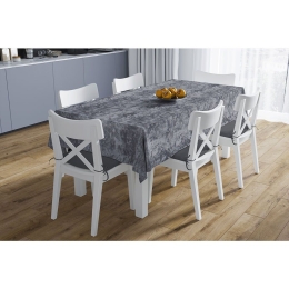 Τραπεζομάντηλο Αλέκιαστο Panama Shadow Dark Grey DimCol 140X180 140x180cm Βαμβάκι-Πολυέστερ