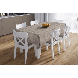 Τραπεζομάντηλο Αλέκιαστο Panama Shadow Mocha DimCol 140X180 140x180cm Βαμβάκι-Πολυέστερ