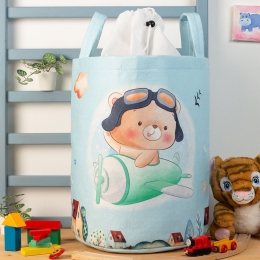 Καλάθι Αποθήκευσης Παιδικό Pilot 118 50X30X45cm Ciel DimCol Πολυέστερ