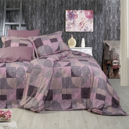 Σεντόνια Φανελένια Δήμητρα 336 (Σετ 4τμχ) Pink DimCol Υπέρδιπλο 220x240cm 100% Βαμβακερή Φανέλα