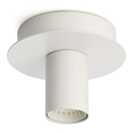 Φωτιστικό Οροφής - Πλαφονιέρα 6248 B 1XE27 60W Φ12cm 9cm White Perenz Μέταλλο