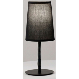 Φωτιστικό Επιτραπέζιο 6696 N Εύκαμπτο 1XE14 40W Φ11cm 28cm Black Perenz Μέταλλο
