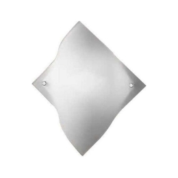 Φωτιστικό Τοίχου - Απλίκα 6022 1XE27 60W 31x36cm Clear Perenz Μέταλλο,Γυαλί