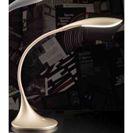 Φωτιστικό Γραφείου 6034 OR 4,5W Led Φ17cm 44x46cm Gold Perenz