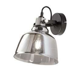 Φωτιστικό Τοίχου - Απλίκα 6842 FU 1XE27 60W 20x29x24cm Fume Perenz Μέταλλο