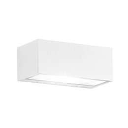 Φωτιστικό Τοίχου - Απλίκα 6732 B 2XE27 40W 30x12x11cm White Perenz