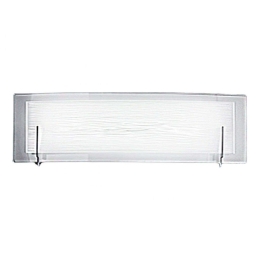 Φωτιστικό Τοίχου - Απλίκα 6486 B LN 18W Led 4000K 46x12cm White Perenz Μέταλλο,Γυαλί