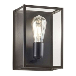 Φωτιστικό Τοίχου - Απλίκα 6280 N 1XE27 60W 17x13,5x25cm Black Perenz Μέταλλο