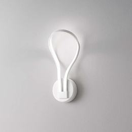Φωτιστικό Τοίχου - Απλίκα 6615 B LC 13W Led 17x39cm White Perenz Αλουμίνιο