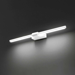Φωτιστικό Τοίχου - Απλίκα 6650 B LC Ρυθμιζόμενο 12W Led 64x4cm White Perenz Μέταλλο
