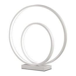 Φωτιστικό Επιτραπέζιο 6621 B LC 28W Led Φ30cm 33cm White Perenz Αλουμίνιο