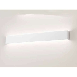 Φωτιστικό Τοίχου - Απλίκα 6712 B LC 30W Led 83x6cm White Perenz Μέταλλο