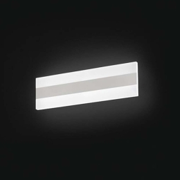 Φωτιστικό Τοίχου - Απλίκα 6366 B LN 25W Led 4000K 35x10cm White Perenz Μέταλλο,Ακρυλικό