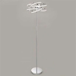 Φωτιστικό Δαπέδου 6399 CL LC 70W Led 3000K Φ48cm 175cm Chrome Perenz Μέταλλο