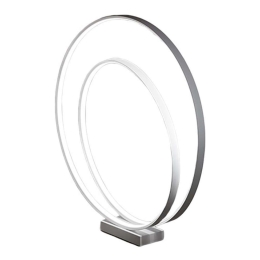 Φωτιστικό Δαπέδου 6648 B LC 93W Led Φ100cm 104cm White Perenz Αλουμίνιο