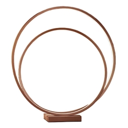 Φωτιστικό Δαπέδου 6648 E LC 93W Led Φ100cm 104cm Cinnamon Perenz Αλουμίνιο