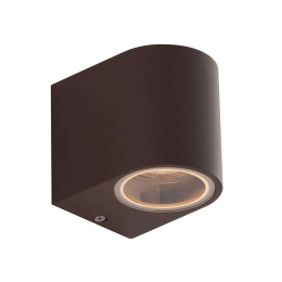 Φωτιστικό Τοίχου - Απλίκα One I-ONE-AP1 BRO 1xGU10 9,3x8x6,7cm Bronze Intec