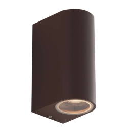 Φωτιστικό Τοίχου - Απλίκα One I-ONE-AP2 BRO 2xGU10 15,1x9,3x6,7cm Bronze Intec