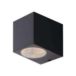 Φωτιστικό Τοίχου - Απλίκα Qubo I-QUBO-AP1 ANT 1xGU10 9,3x8x6,7cm Anthracite Intec
