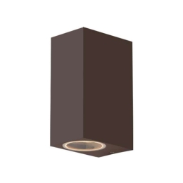 Φωτιστικό Τοίχου - Απλίκα Qubo I-QUBO-AP2 BRO 2xGU10 15,1x9,3x6,7cm Bronze Intec