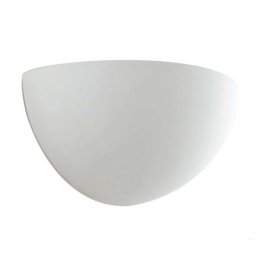 Φωτιστικό Τοίχου - Απλίκα Moritz I-MORITZ-S-AP 1xE27 25x12,5x12,5cm White Intec Γύψος