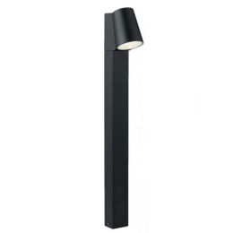 Φωτιστικό Δαπέδου Sintesi LED-SINTESI-P NERO 6W Led 12x62,5cm Black Intec