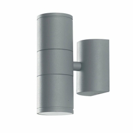 Φωτιστικό Τοίχου - Απλίκα Jump I-JUMP-AP2 SIL 2xGU10 16x11x6cm Silver Intec