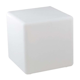 Φωτιστικό Δαπέδου Geco I-GECO-CUBO-E-L50 1xE27 50x50x50cm Με Καλώδιο White Intec