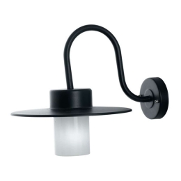 Φωτιστικό Τοίχου - Απλίκα York LANT-YORK/AP 1xE27 39,5x30x31,5cm Black Intec