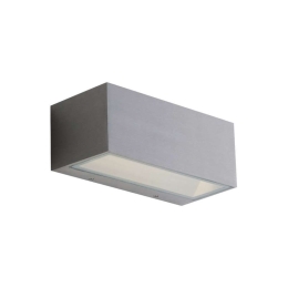 Φωτιστικό Τοίχου - Απλίκα Twin LED-W-TWIN-S NIK 12W Led 14x8,9x6,5cm Nickel Intec