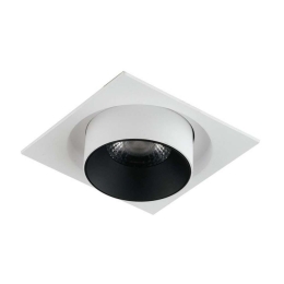 Φωτιστικό Οροφής - Σποτ Outsider INC-OUTSIDER-1X15C Ρυθμιζόμενο 15W Led 3000K 10x10x9,4cm White Inte Aluminium
