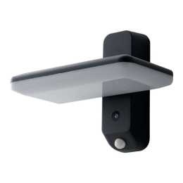 Φωτιστικό Τοίχου - Απλίκα Argo LED-ARGO-SOLAR 1,8W Led Με Αισθητήρα & Ηλιακό Πάνελ 25x20x17,8cm Anth