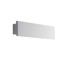 Φωτιστικό Τοίχου - Απλίκα Ortisei LED-ORTISEI-AP40 11,8W Led 40x8x4cm White Intec Γύψος