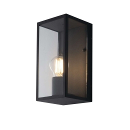 Φωτιστικό Τοίχου - Απλίκα Mirage LANT-MIRAGE-AP 1xE27 13x13x26cm Anthracite Intec
