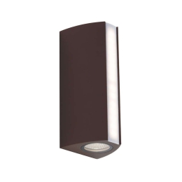 Φωτιστικό Τοίχου - Απλίκα Ray LED-W-RAY BRO 14W Led 8,5X7,8x20cm Bronze Intec