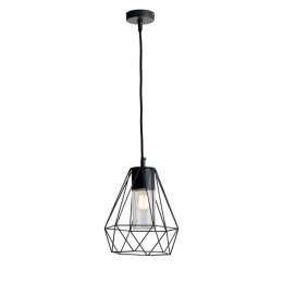 Φωτιστικό Οροφής Mandala LANT-MANDALA/S1 1xE27 29,5cm Black Intec